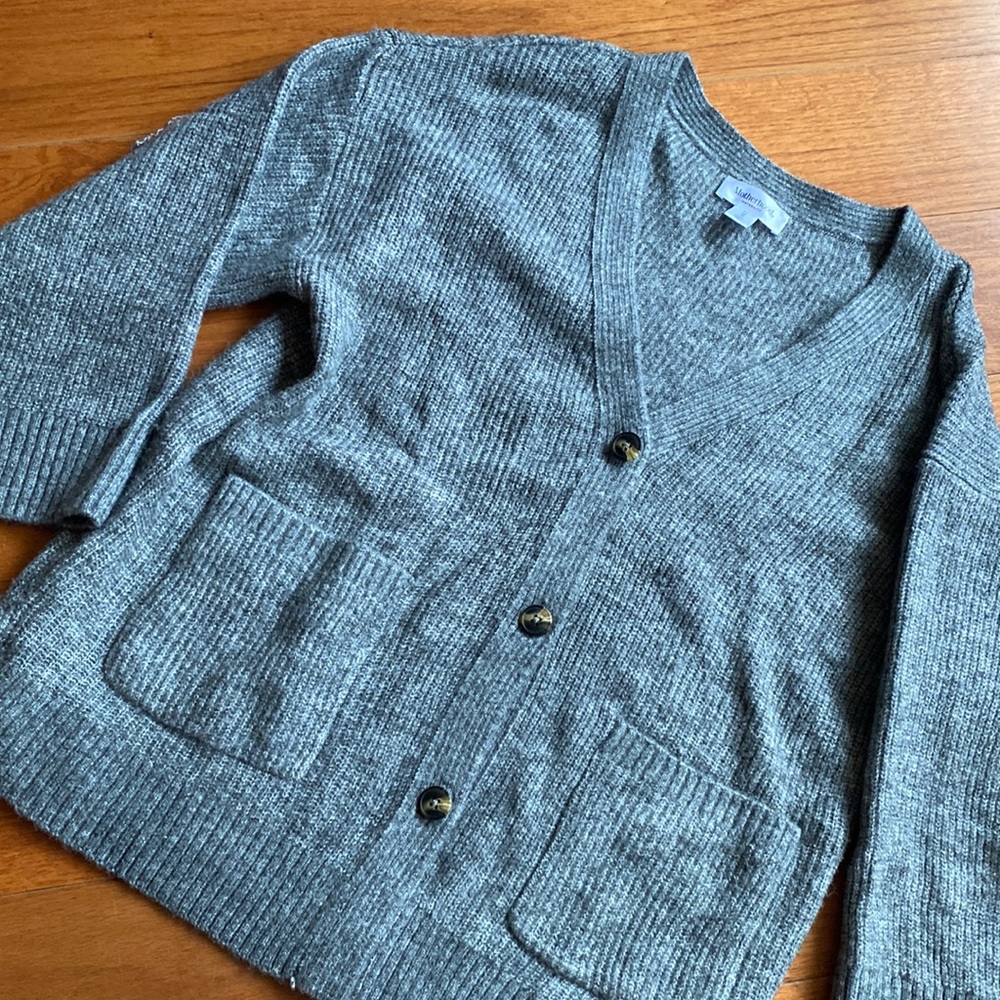 Motherhood Maternity Button Up Sweater
